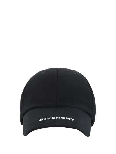 Givenchy Logo-embroidered Cotton-blend Twill Baseball Cap In Black