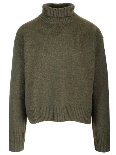 Givenchy Cachemire Turtleneck In Green