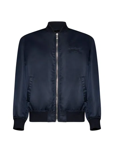 Versace City Lights Bomber Jacket In Multicolor