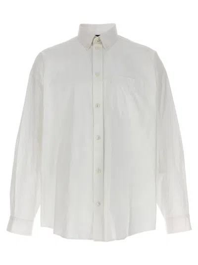 Balenciaga Oversized Shirt In White