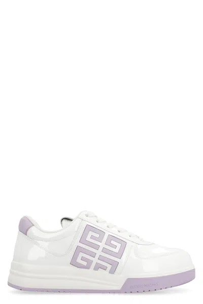 Givenchy G4 Leather Sneakers In White