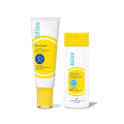 Bliss World Store Ultimate Sun Defense Duo In White