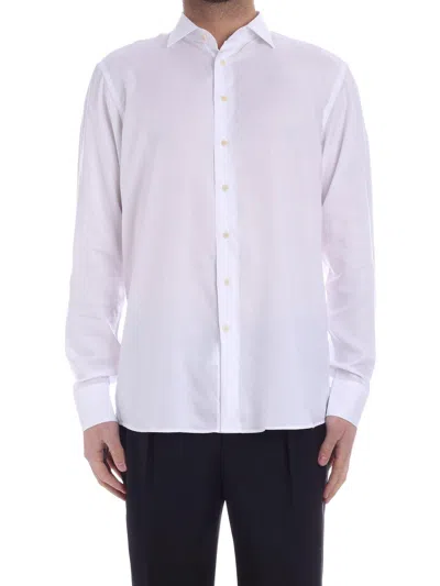 Etro Long-sleeves Cotton Shirt In White