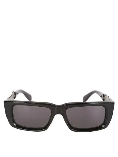 Palm Angels Milford Rectangular Frame Sunglasses In Black