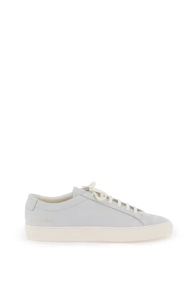 Common Projects Original Achilles Leather Sneakers In Grey