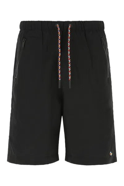 Marcelo Burlon County Of Milan Marcelo Burlon Man Shorts & Bermuda Shorts Black Size L Polyamide