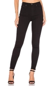 Grlfrnd Petite Kendall Super Stretch High-rise Skinny Jean In Black Magic Woman