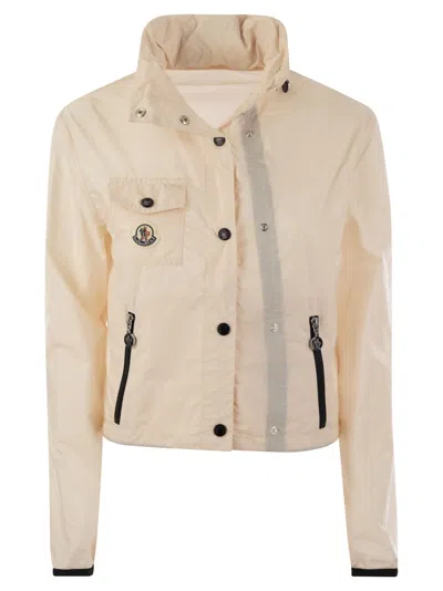 Moncler Lico Lightweight Jacket In Neutral
