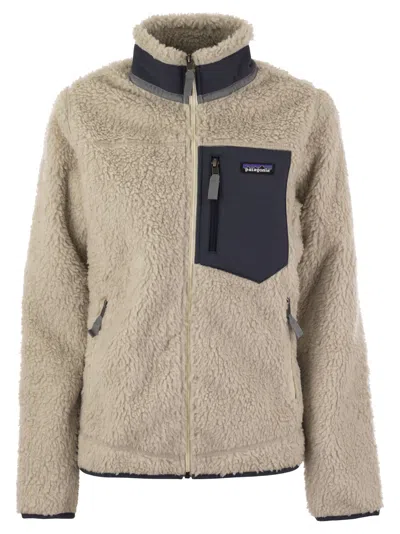 Patagonia Classic Retro-x® Fleece Jacket For Women In Beige