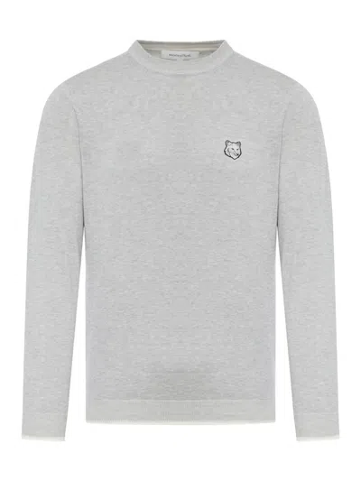 Maison Kitsuné Sweater In Grey