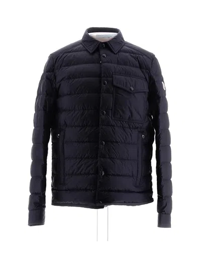 Moncler Jackets In Baby Blue