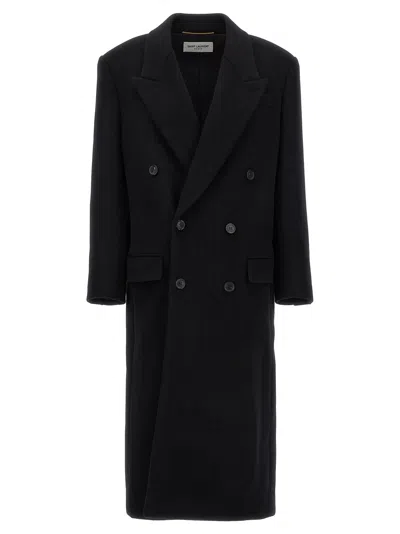 Saint Laurent Cappotto-36f Nd  Female In Black