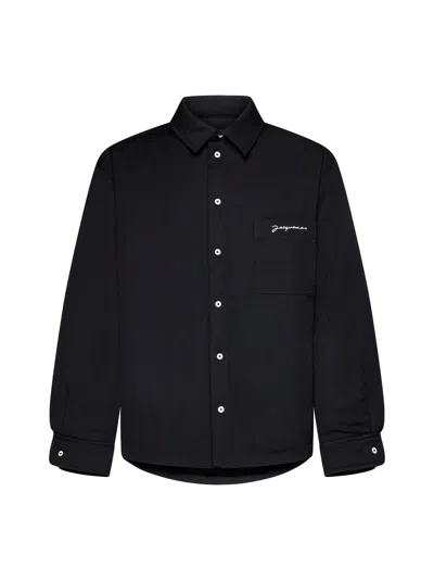 Jacquemus La Chemise Boulanger In Black