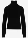 Saint Laurent Sweater In Black