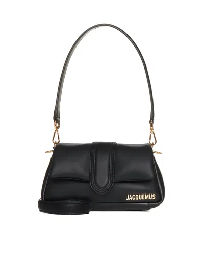 Jacquemus Le Petit Bambimou Leather Shoulder Bag In Black