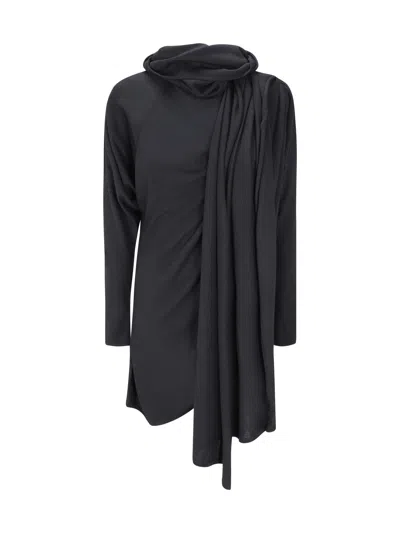 Saint Laurent Dress In Noir