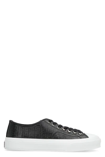 Givenchy City Low-top Sneakers In Black