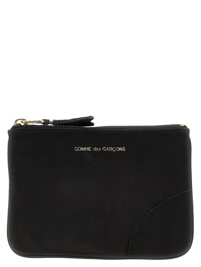 Comme Des Garçons 'washed' Wallet In Black