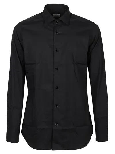 Bagutta Long Sleeve Shirt In Black