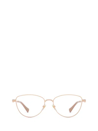 Gucci Eyewear Eyeglasses In Gold