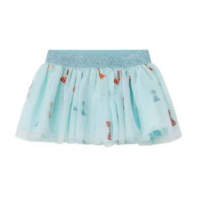 Stella Mccartney Babies'  Kids Girls Blue Tulle Skirt In Light Blue