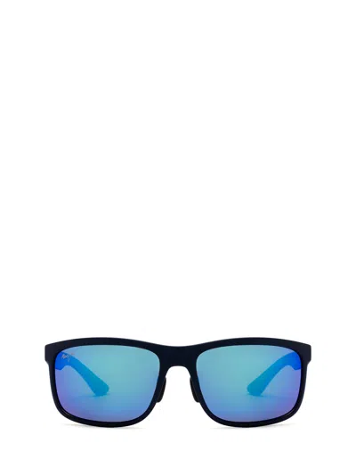 Maui Jim Mj449 Blue Sunglasses