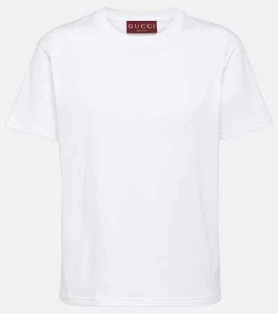 Gucci Cotton Jersey T-shirt In White