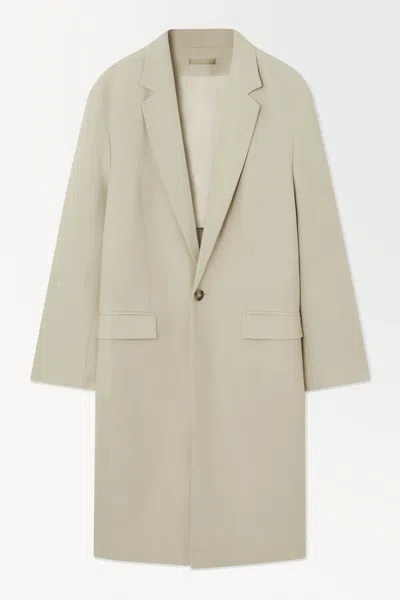Cos The Tailored Overcoat In Beige