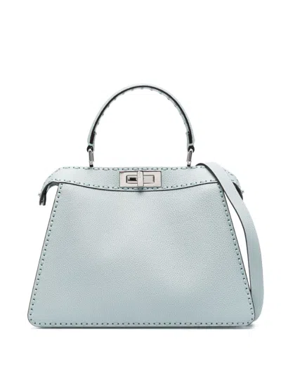 Fendi Mittelgrosse Peekaboo Iseeu Handtasche In Blue