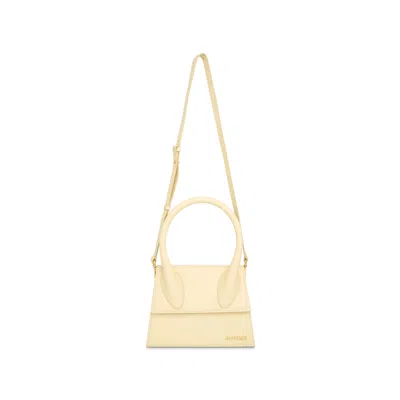 Jacquemus Le Grand Chiquito Bag - Leather - Ivory In Neutrals