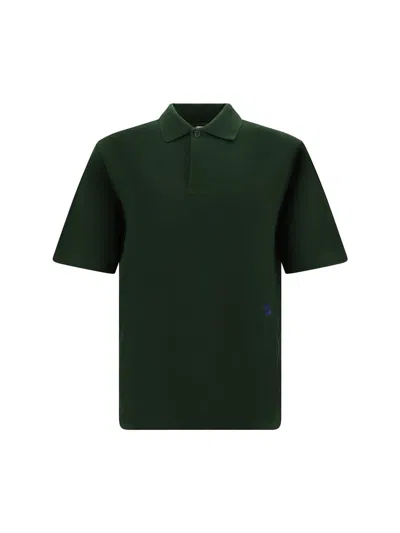 Burberry Polo Shirts In Ivy