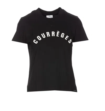 Courrèges Courreges T-shirts And Polos In Black