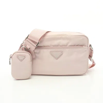 Prada Re-nylon Shoulder Bag In Pink