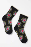 Hansel From Basel Baz Crew Sock In Black, Women's At Urban Outfitters