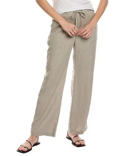 James Perse Linen Lounge Pant In Gray