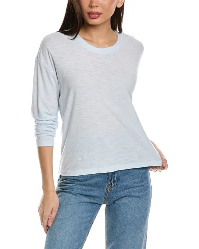 James Perse Boxy T-shirt In Blue
