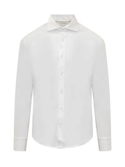 Brunello Cucinelli Shirts In Bianco