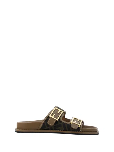 Fendi Sandals In Multicolor