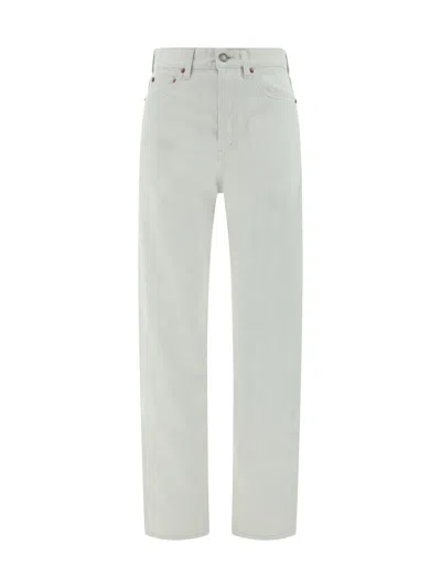 Saint Laurent Pants In Bianco