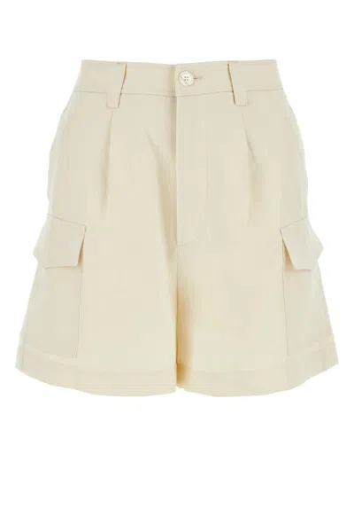 Woolrich Shorts In Bianco
