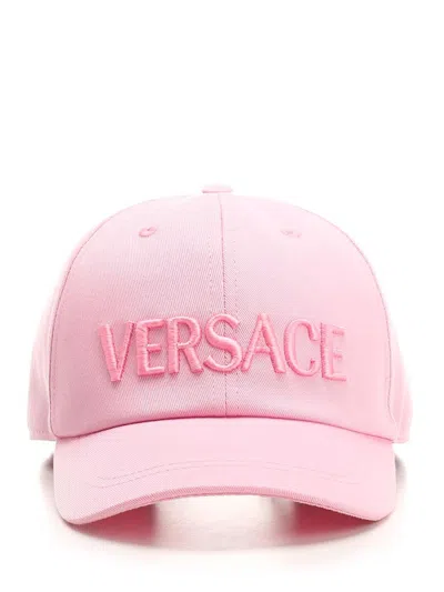 Versace Baseball Hat In Rose