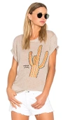 BANNER DAY BANNER DAY MOJAVE CACTUS TEE IN TAUPE. ,15