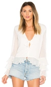 TULAROSA X REVOLVE WINNIE BLOUSE,TULA-WS198