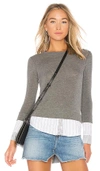 BAILEY44 ELIZABETH III SWEATER TOP,407 C380