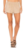 DAVID LERNER SUEDE SHORT,DAS0102