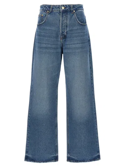 Jacquemus Nîmes Wide-leg Jeans In Blue