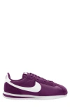 Nike Cortez Nylon Sneakers In Purple And White