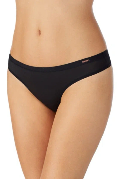 Le Mystere Infinite Comfort Thong In Black
