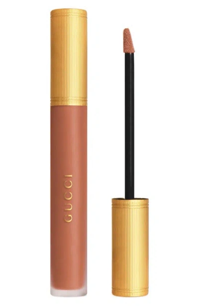 Gucci Transfer-proof Matte Liquid Lipstick 315 May Peach 0.12 oz / 3.4 G