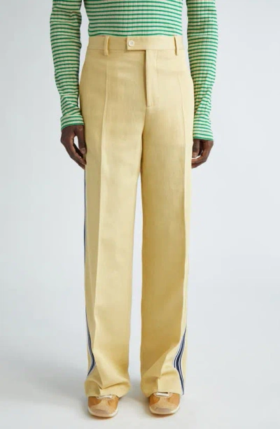 Wales Bonner Trousers In Yellow